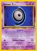 Unown [D] (1st Edition)