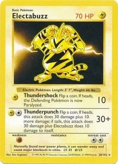 Electabuzz (Shadowless)