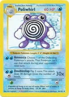 Poliwhirl (Shadowless)