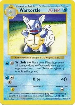 Wartortle (Shadowless)