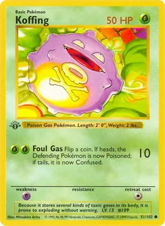 Koffing (1st Edition)