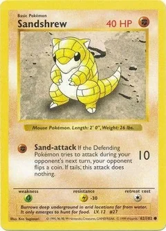 Sandshrew (Shadowless)