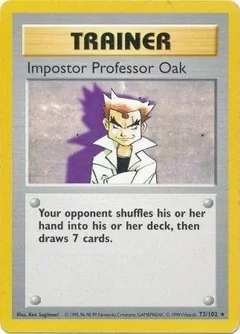 Impostor Professor Oak (Shadowless)
