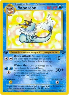 Vaporeon (1st Edition)