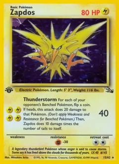 Zapdos (1999-2000)