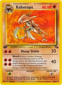 Kabutops (1st Edition)