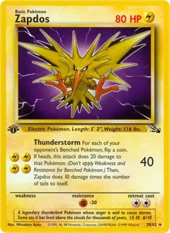 Zapdos (1st Edition)