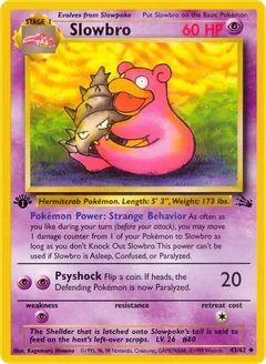 Slowbro (1st Edition)