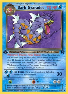 Dark Gyarados (1st Edition)