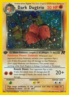 Dark Dugtrio (1st Edition)