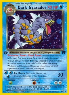 Dark Gyarados (1st Edition)