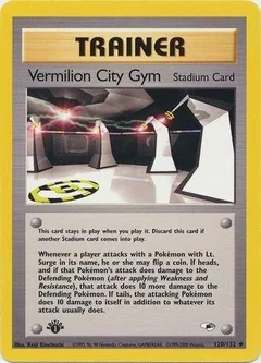 Vermilion City Gym (1st Edition)