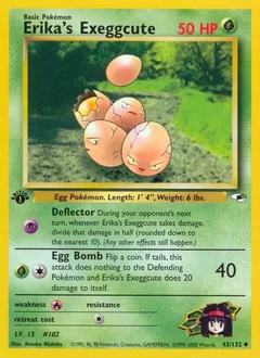 Erika's Exeggcute (1st Edition)