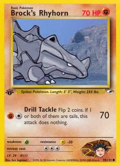 Brock's Rhyhorn (1st Edition)