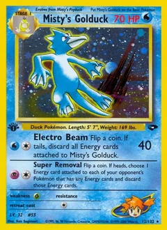 Misty's Golduck (1st Edition)