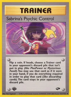 Sabrina's Psychic Control (1st Edition)