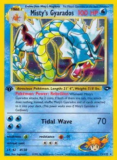 Misty's Gyarados (1st Edition)