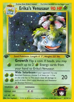 Erika's Venusaur (1st Edition)