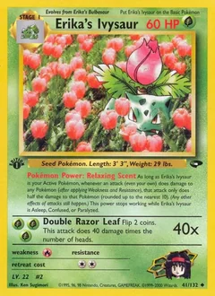 Erika's Ivysaur (1st Edition)