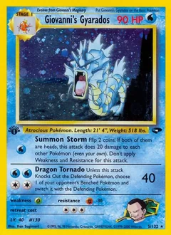 Giovanni's Gyarados (1st Edition)