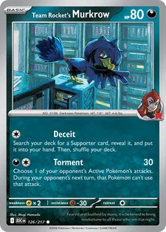 Team Rocket's Murkrow