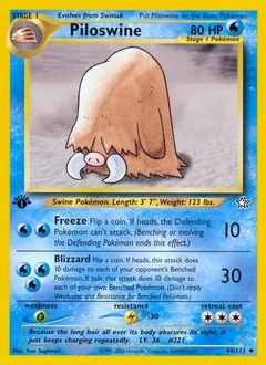 Piloswine (1st Edition)