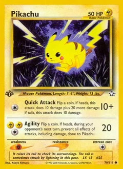 Pikachu (1st Edition)