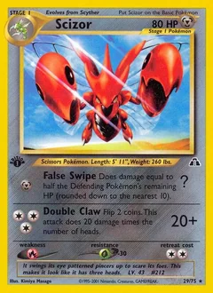 Scizor (1st Edition)