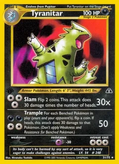 Tyranitar (1st Edition)