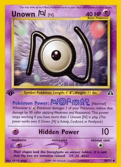 Unown [N] (1st Edition)