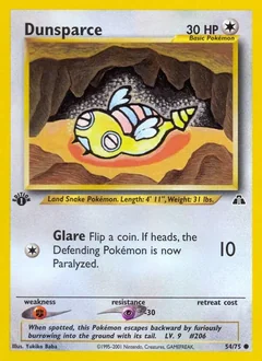 Dunsparce (1st Edition)
