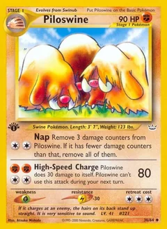 Piloswine (1st Edition)