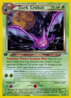 Dark Crobat (1st Edition)
