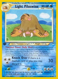 Light Piloswine (1st Edition)