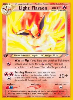 Light Flareon (1st Edition)