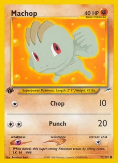 Machop (1st Edition)
