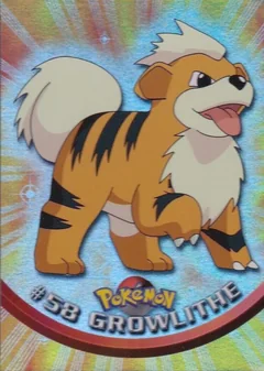Growlithe Rainbow Foil 58