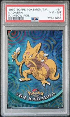 Kadabra Rainbow Foil 64