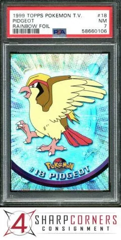 Pidgeot Rainbow Foil 18
