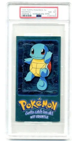 Squirtle Tin Topper 2
