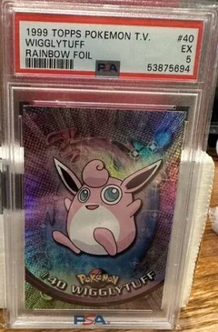 Wigglytuff Rainbow Foil 40