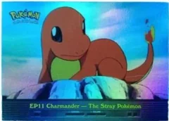 Charmander The Stray Pokemon Rainbow Foil Ep11