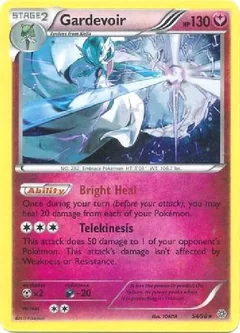 Gardevoir Cosmos Holo 54