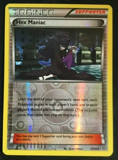 Hex Maniac Reverse Holo 75