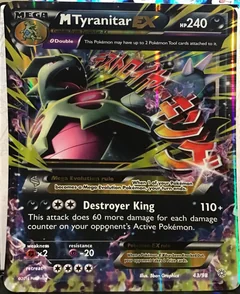 M Tyranitar Ex Jumbo 43