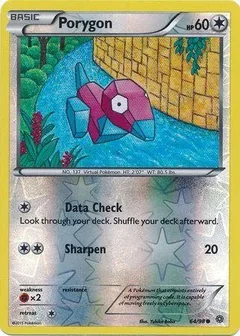 Porygon Reverse Holo 64