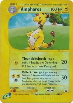 Ampharos Reverse Holo 1