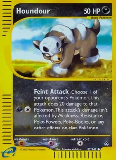 Houndour Reverse Holo 87