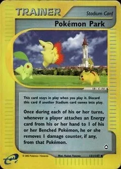 Pokemon Park Reverse Holo 131
