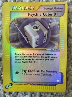Psychic Cube 01 Reverse Holo 132